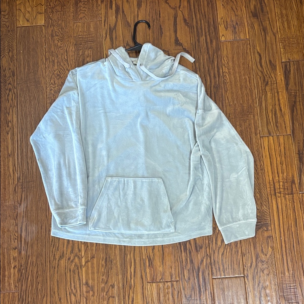 Light Gray Hoodie with Pocket
